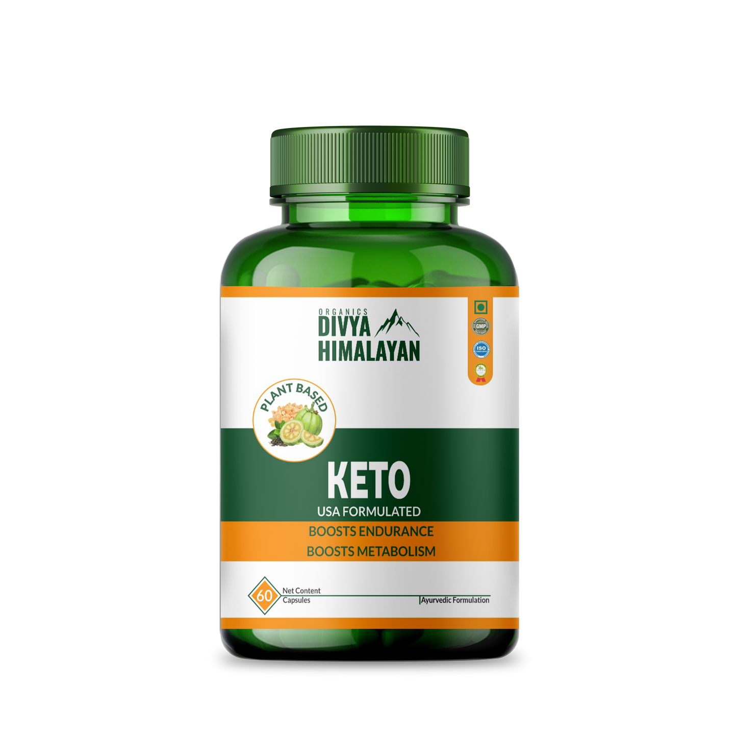 Keto Advanced Fat Burner (USA Formulated) 800mg 60 Capsules