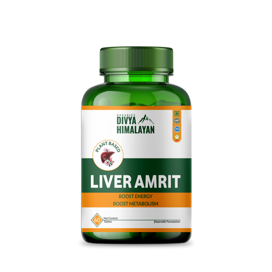 Liver Amrit for Liver Detox | Healthy Liver Supplement - 60 Tablets