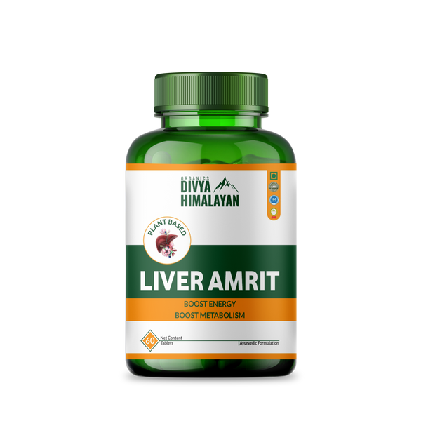 Liver Amrit for Liver Detox | Healthy Liver Supplement - 60 Tablets