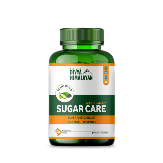 Madhu Amrit Suagr Care - Regulates Blood Sugar Levels | Diabetes Care Supplement - 60 Tablets