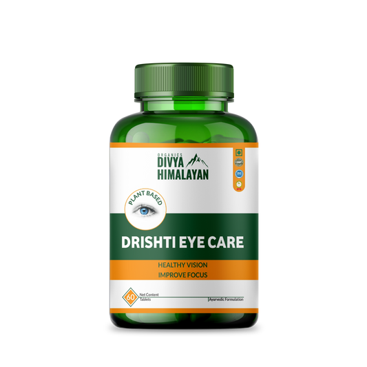 Drishti Eye Care Improve Vision & Focus - 60 Tablets